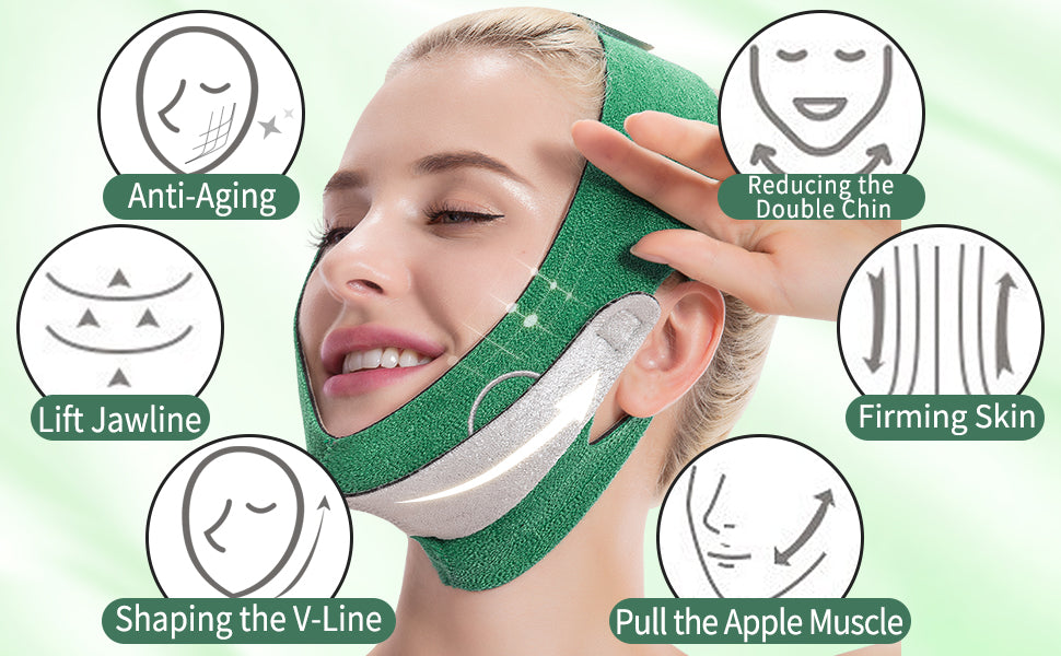 AMBLE Face Slimming V-Shape Face Mask for Double Chin